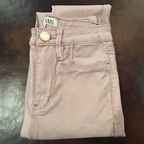 NWOT YMI Women’s Pink Blush Skinny High Rise Stretch Pants Jeans - Picture 6 of 11